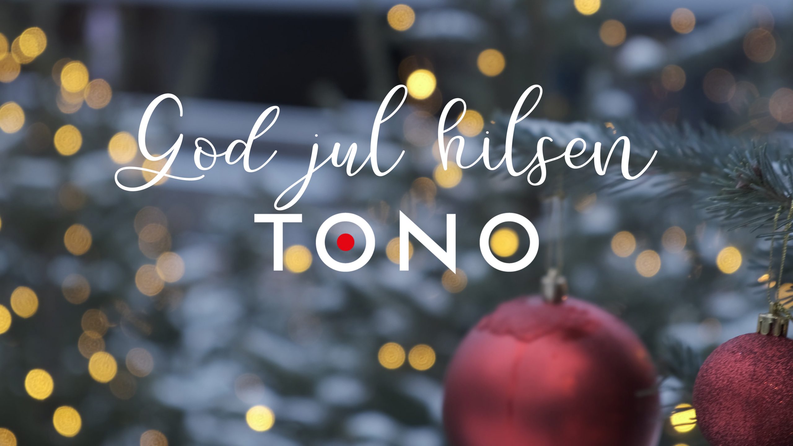 Thumbnail forsidebilde- God jul hilsen TONO Thumbnail forsidebilde- God jul hilsen TONO