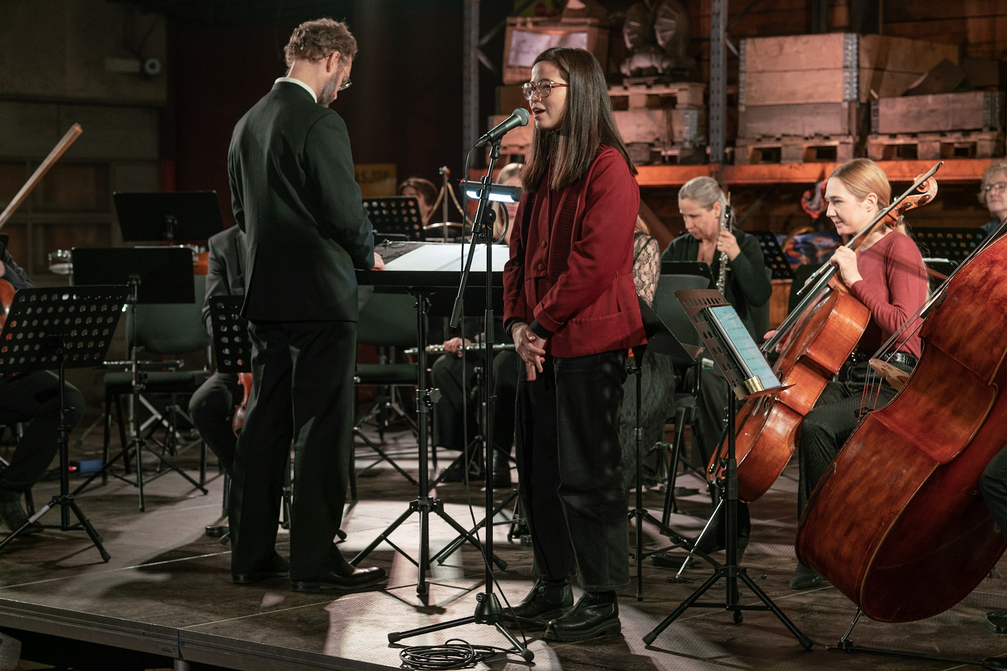 FOTO Eva Grøndal - Anna Berg - Arktisk Filharmonis Sinfonietta - ACMF FOTO Eva Grøndal - Anna Berg - Arktisk Filharmonis Sinfonietta - ACMF